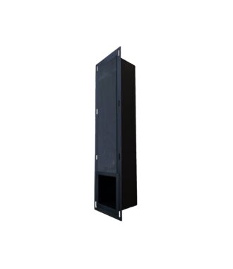 Inbouw Toilet Reserve Rolhouder RVS Mat Zwart