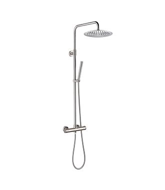 Sani Royal Regendouche met Thermostaatkraan RVS geborsteld Compleet 25 cm