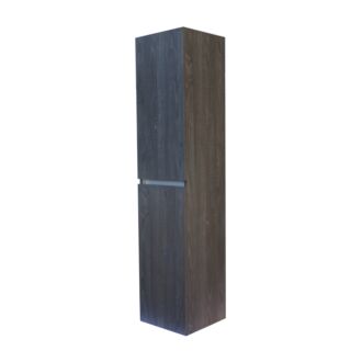 Hoge Kolomkast Generation 160 cm Sherwood Warm Grey greeplijst aluminium