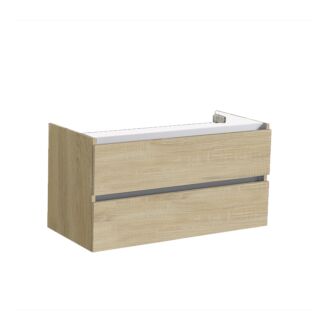 Onderkast Trento Greeploos 100 Light Wood