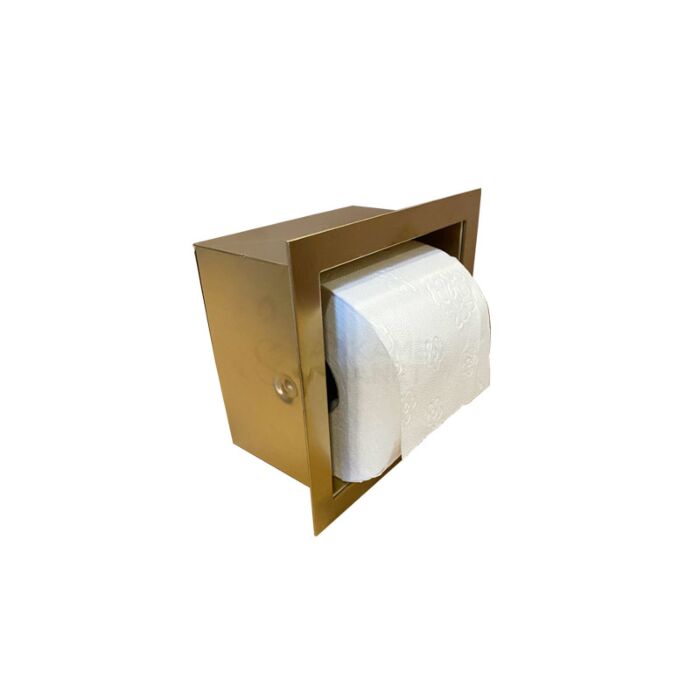 gouden wc rol houder