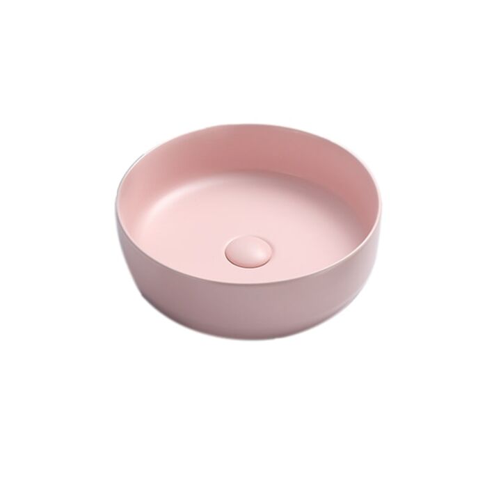 waskom rond victoria color line pastel roze mat