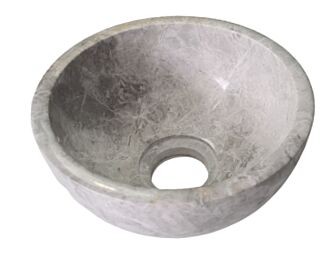 Fonteinkom Marmer Tundrey Grey 20cm