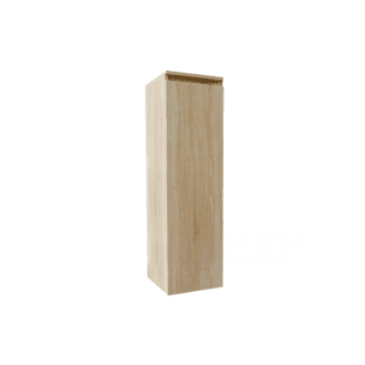 Half Hoge Kolomkast 120 cm Light Wood