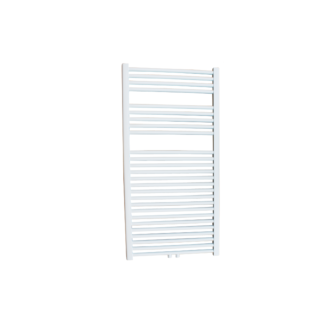 Designradiator Wit Lydia 120x60 cm Apollo Midden-Onderaansluting