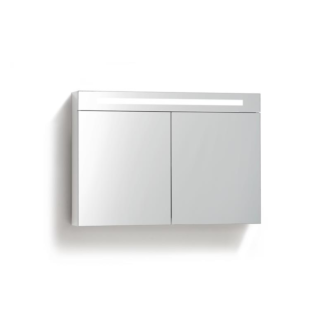 Spiegelkast met Verlichting LED en stopcontact met schakelaar 80 cm Wit