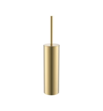 Toiletborstel set Rond Goud